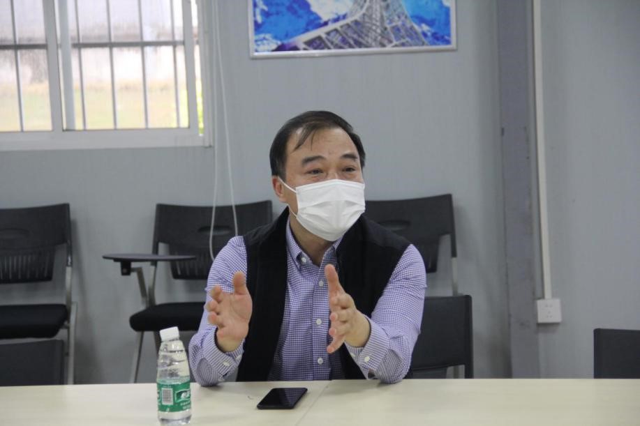 投控公司副總經理楊紅宇一行赴深紡集團盛波光電 考察指導防疫和安全生產工作