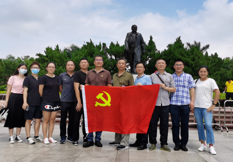 慶祝特區建立40周年 重溫盛波公司發展之路  ——盛波公司行政黨支部開展9月份主題黨日活動
