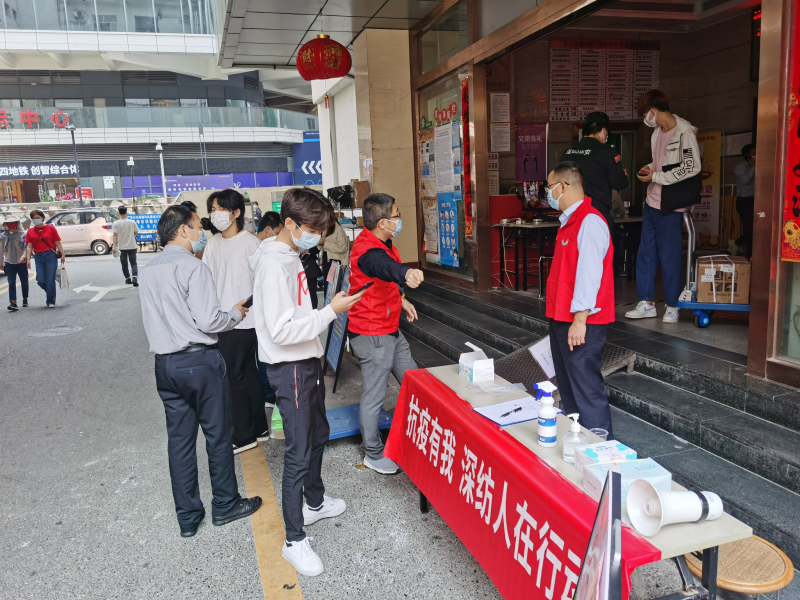 深紡集團機關團支部開展“團員亮身份，抗疫勇擔當”青年志愿活動